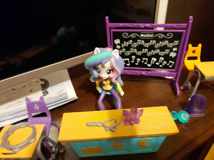 Doll my little pony school