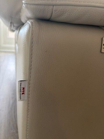 New Trend Concepts Italian Leather Corner Recliner