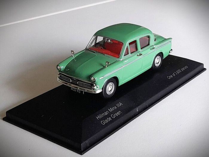 Diecast Model Hillman Minx Series IIIA Glade Green - Collectable Vanguards 1:43