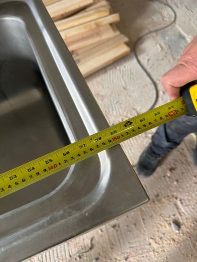 Commercial stainless steel Sink