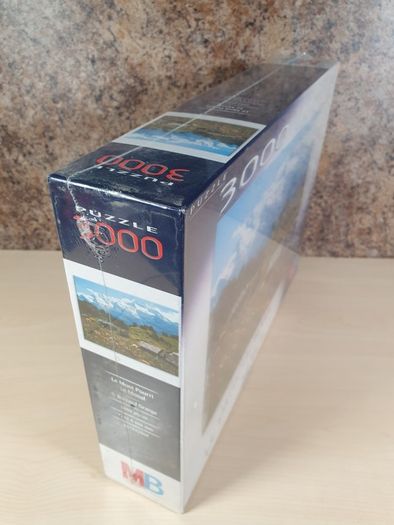 Vintage MB jigsaw Puzzle 3000 piece Le Mont Pourri le Monal 2001