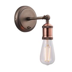 Copper Wall Light
