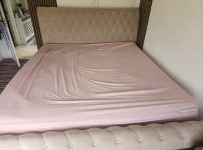 King size bed and respa mattress
