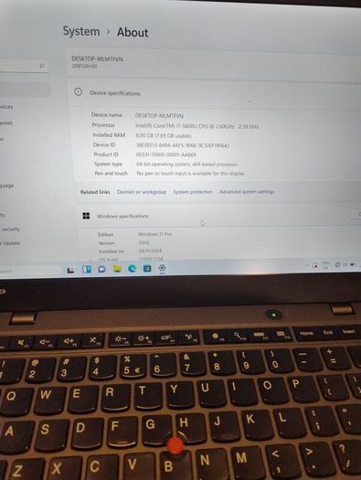 Lenovo Thinkpad Core i7 5600U