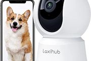Pet Dog Cameras with App,2K 3MP Indoor Security Camera for Baby Cat Puppy Nanny,360 degree Night Vision,Sound Detection,Motion Tracking