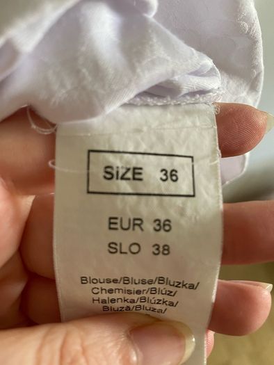 [Clothes for adults] Short sleeved top from Orsay, size 36/38