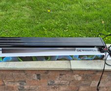 aquarium equipment and optiwhite tank 90x45x45cm