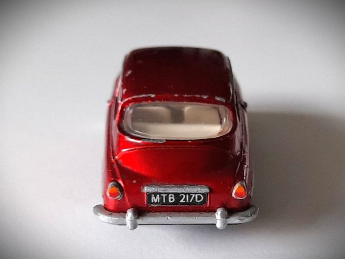 Diecast Vintage Dinky Toys Saab 96 Met. Red - Good Condition/No Box