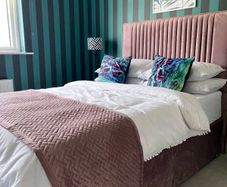 Standard Double Divan Bed with Mattress