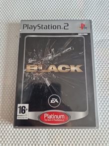 Black PlayStation2 Ps2 Games Original