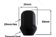 10 x New Wheel Nuts Fit Ford, Toyota, Mazda, Honda (OB10) - Delivery
