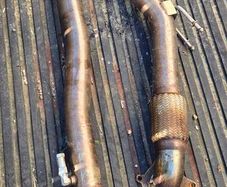 mk6 gti golf down pipe and decat