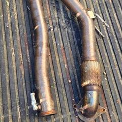 mk6 gti golf down pipe and decat