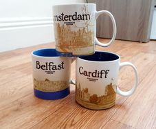 Starbucks City Mug Collection - Belfast, Amsterdam & Cardiff