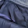 KARL LAGERFIELD navy/blue/white wool mix skirt Sz 6US (Fit 8-10UK) - Rrp 299 (New) Image 6