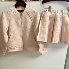 Girls Pink Jacket & Skirt Set 5/7yrs as new