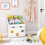 Kids storage Toy Shelf Bookcase Shelves Image 4