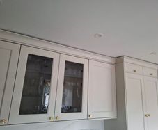 Cornices and plinth