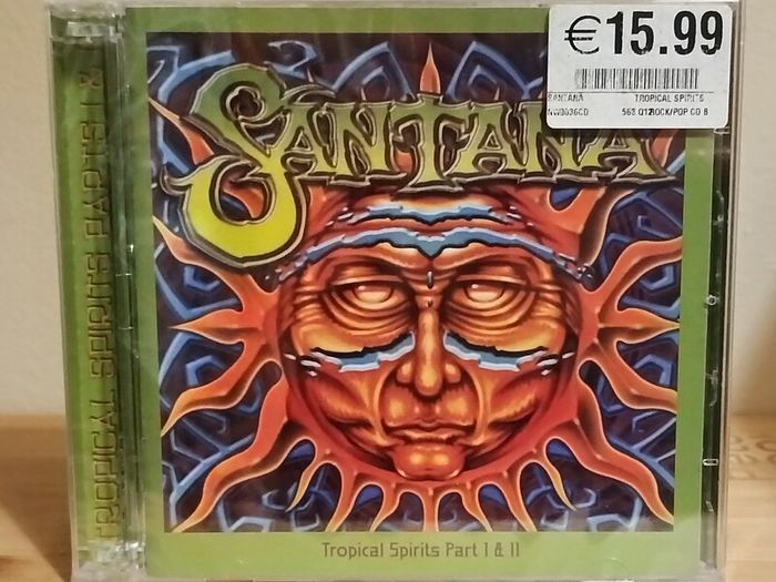 Santana Tropical Spirits Parts l & II CD Album