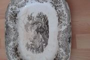 Antiques plates for the two