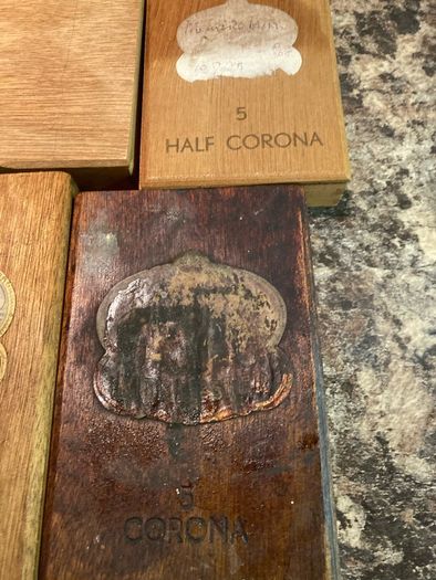 Four Old Cigar Boxes.
