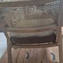 Next Moss Green Cane Armchair Excellent Condition Image 5