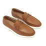 HUGO BOSS Men's Sienne_mocc_lthd Moccasin Leather Shoes 44 EU Image 7