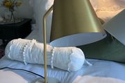 2 gold &amp; lamps