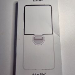 Samsung Galaxy Flip 7 Ring Case (Clear) - Brand New, Sealed