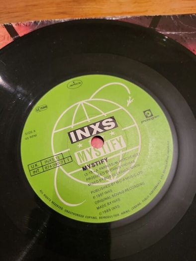 INXS Mystify 7 inch single