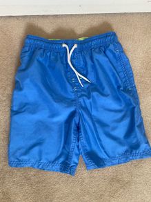 Next Boys Blue Swim Shorts - Age 9 Years