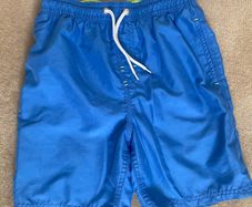 Next Boys Blue Swim Shorts - Age 9 Years