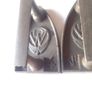 4x Antique Flat Irons French Cast Iron Image 4