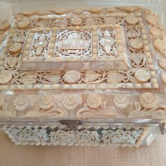 "Mother of Pearl" Jewellery Casket