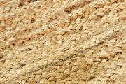 Handmade Rug Jute Natural 160x230 cm