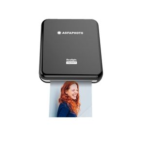 Agfa Realipix Smartphone Printer 3/3 - Bluetooth connection- Photo filters, ropping, printing of ID photos - Apple and Android compatible