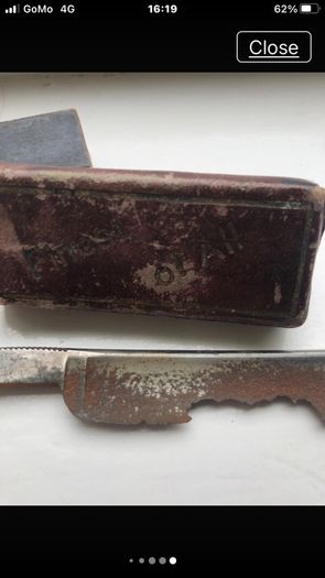 antique razor