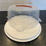 Cake Container - Curver Round Cake Box White Image 6