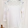 Savida White Top - Large Image 3
