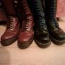 Rare Dr Martens 1914 Boots Black & Oxblood Image 10