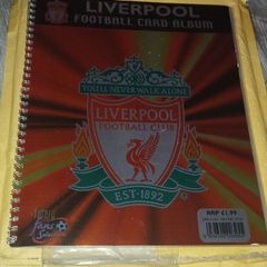 Rare Liverpool Football Club Futera 2000 Album + Cards