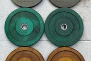 120kg Olympic bumper weight set