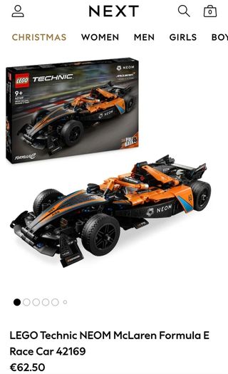 Lego Technic NEOM McLaren Formula E Team (42169) Brand new, never opened, sealed box