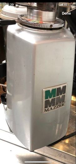 Mazzer and Compak F8  commercial coffee grinders