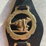 Vintage Collectable Horse Brass leather strap Image 4