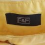 F&F sunny yellow capri style pants with ankle zips Sz 12UK(Fit 12-14UK) - Bnwot Image 2