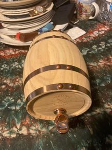 Whiskey barrel brand new