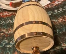 Whiskey barrel brand new