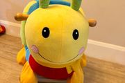 Wooden baby rocking animal caterpillar