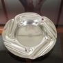 Rare Old Hall Mid-Century Stainless Steel Designer Ash Trays or Pin Dishes. Image 6